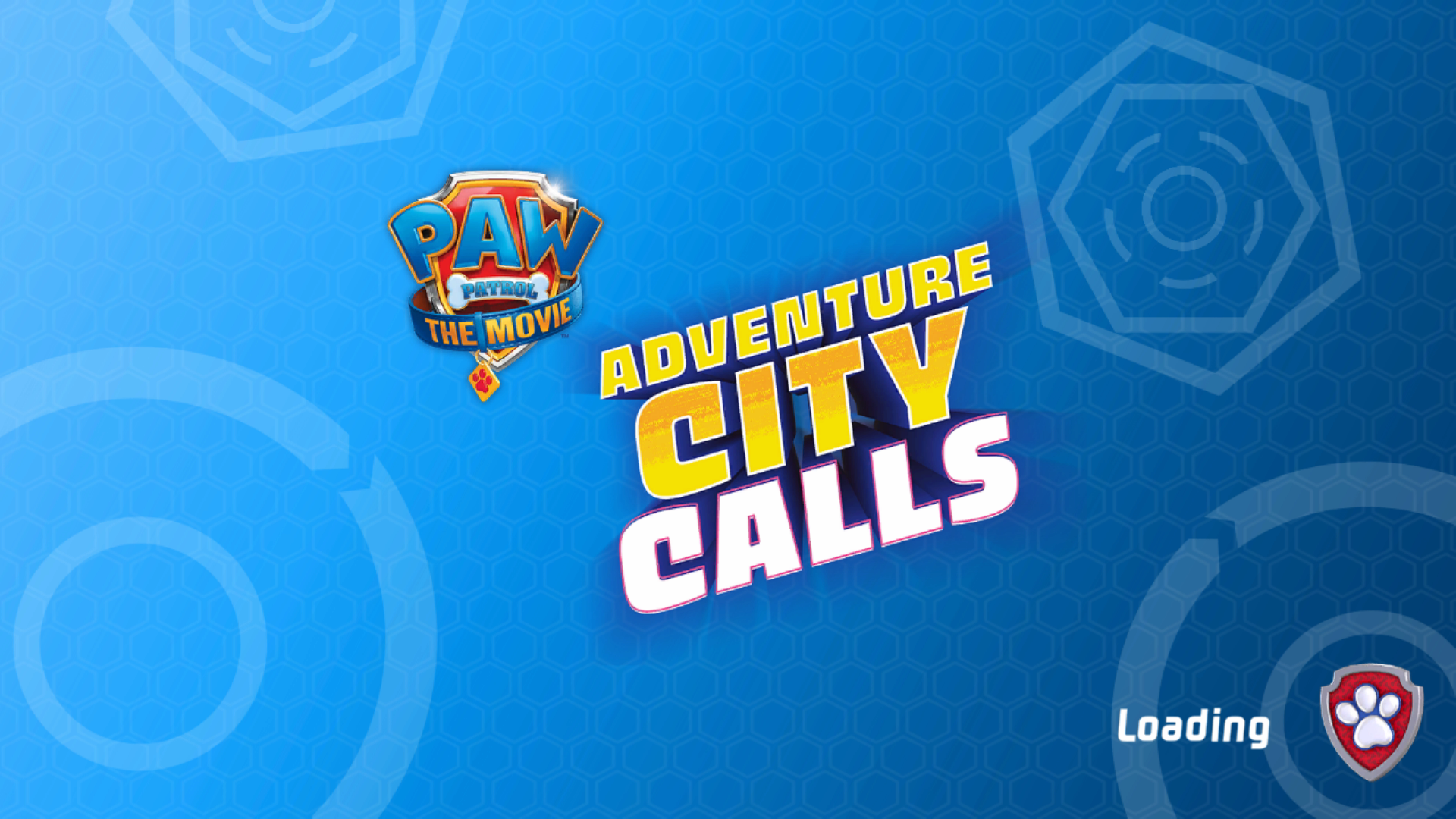 Paw Patrol Adventure City Calls The Movie Game Art