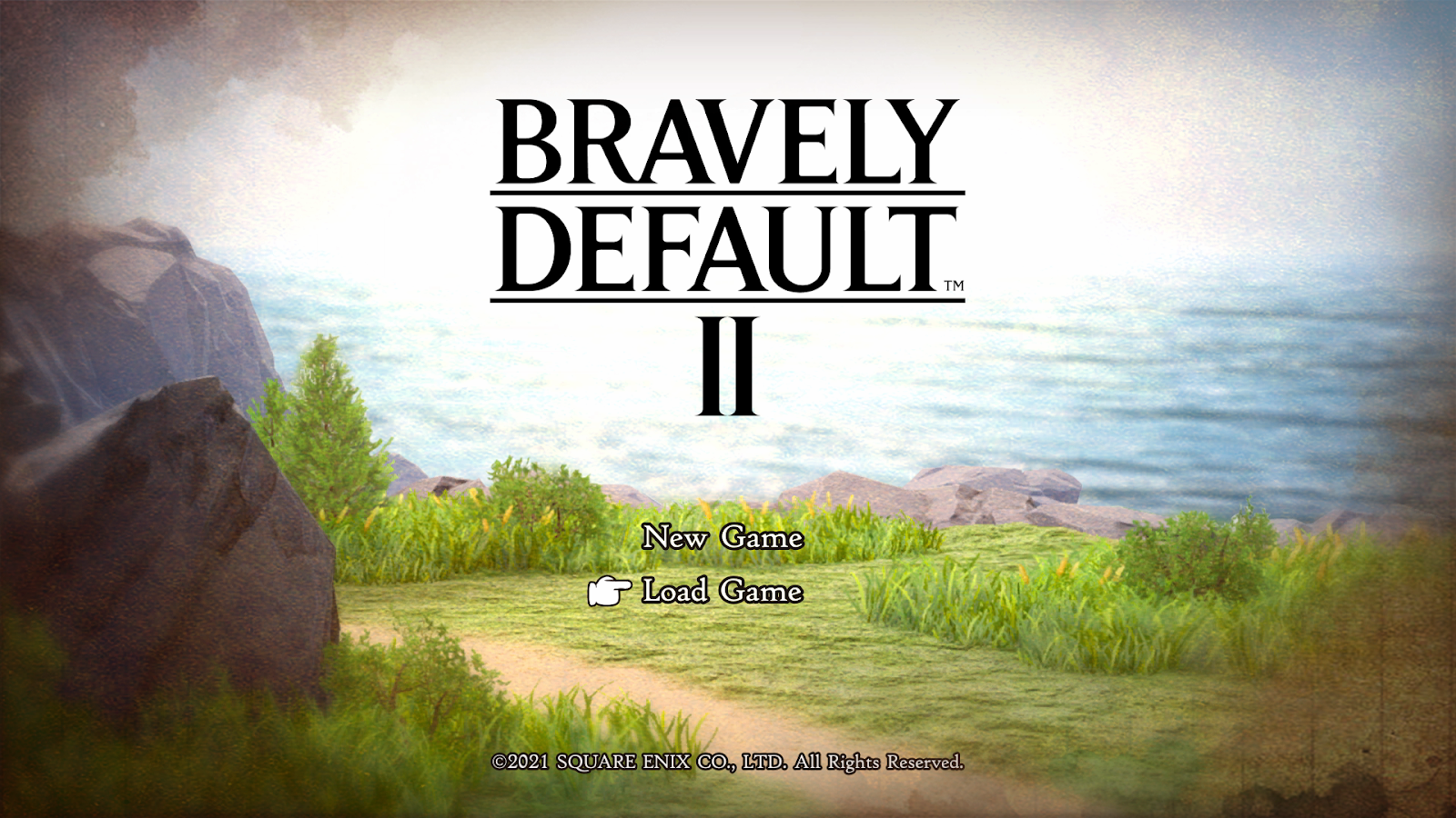 B Default 2 Title Screen