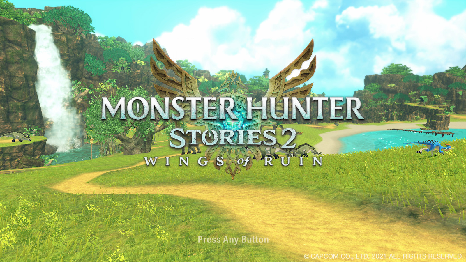 Monster Hunter Stories 2 Title Screen