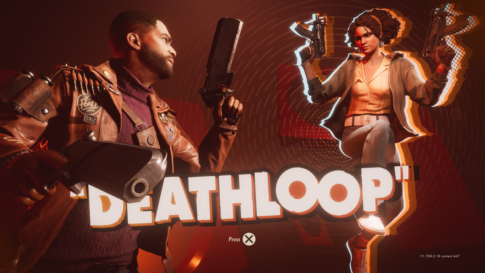 Deathloop Title Screen