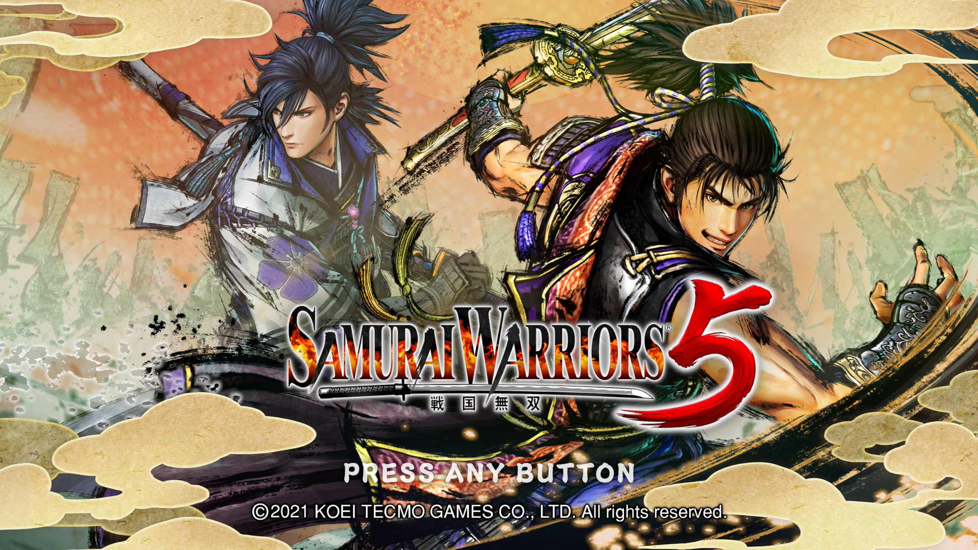 Samurai Warriors 5 Splash Art