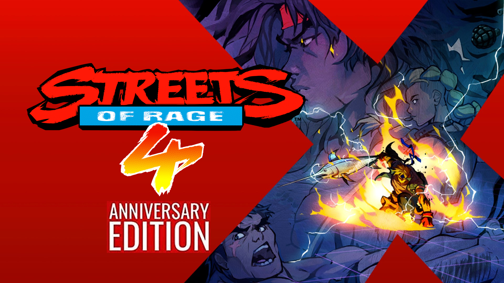 Streets Of Rage 4 Anniversary Edition