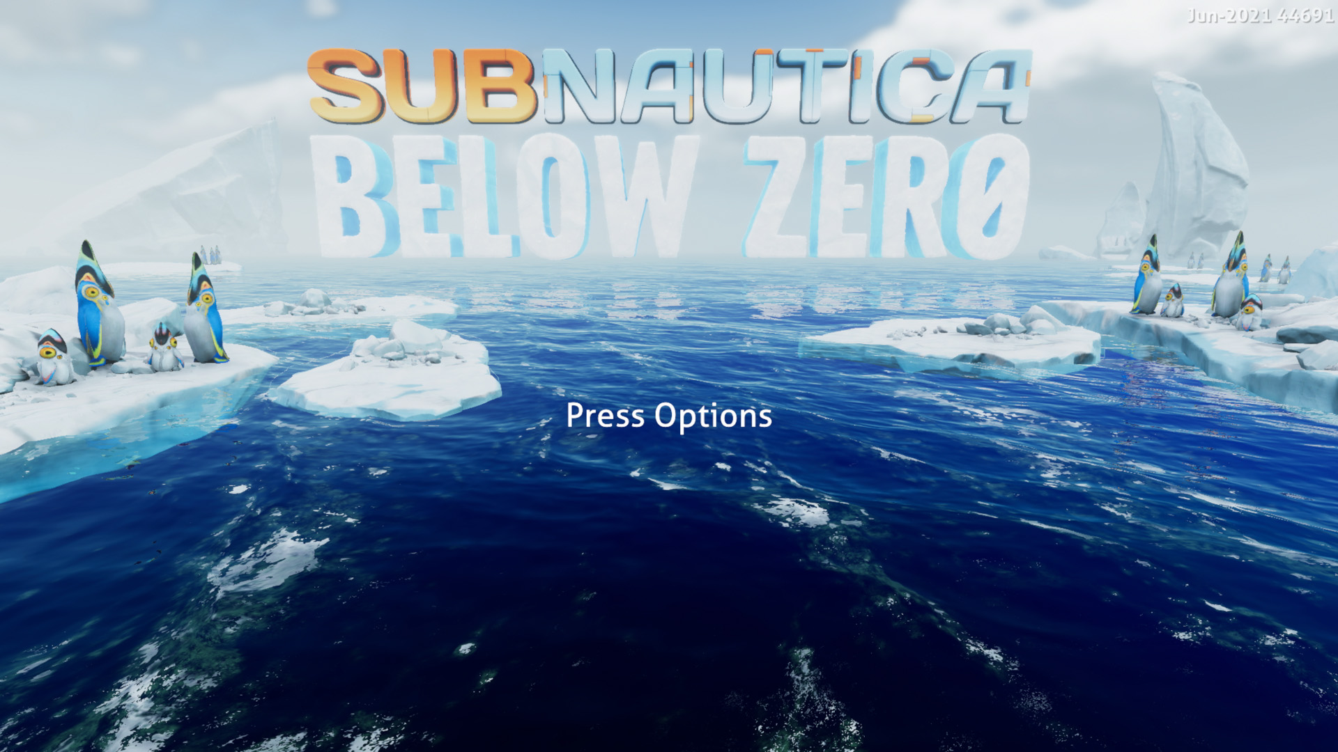 Subnautica Below Zero Menu Title