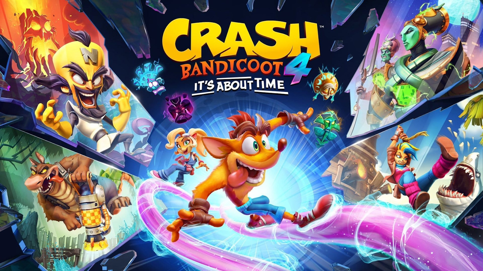 Crash Bandicoot 4 It's About Time Splash