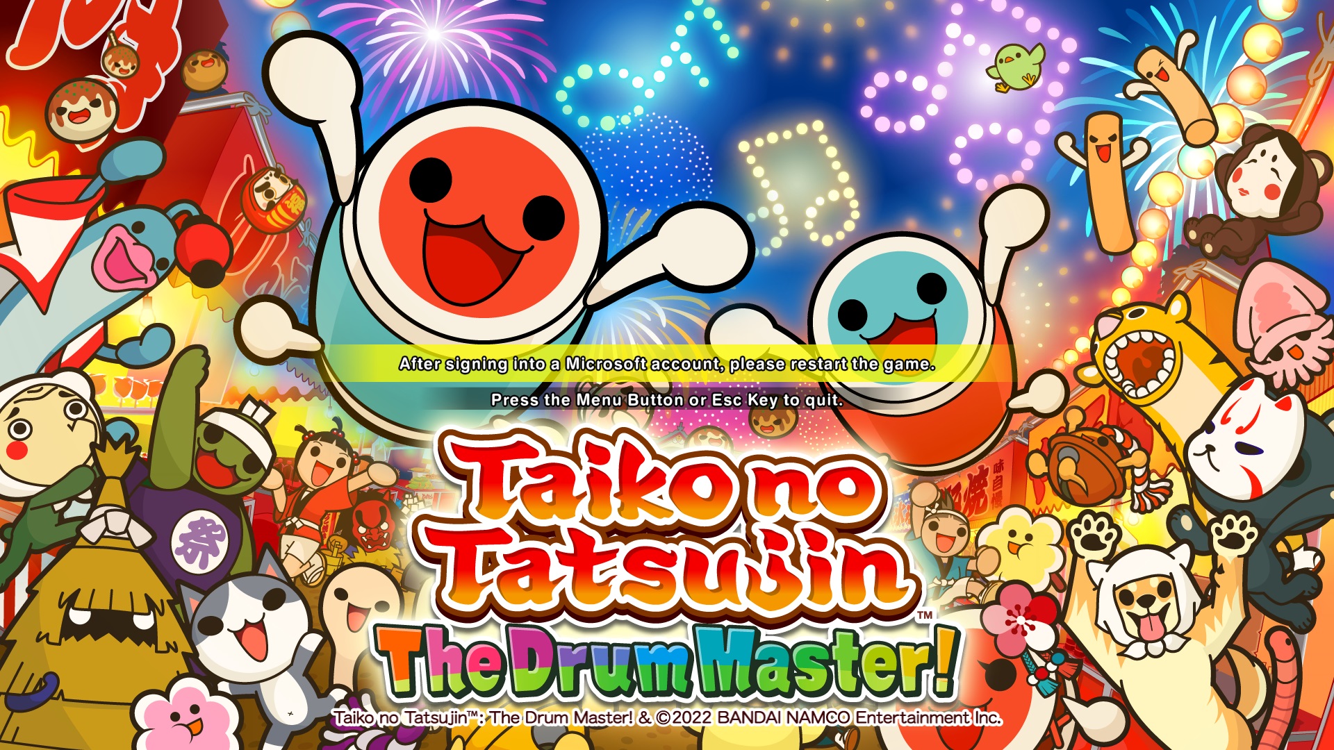 taiko-no-tatsujin-error